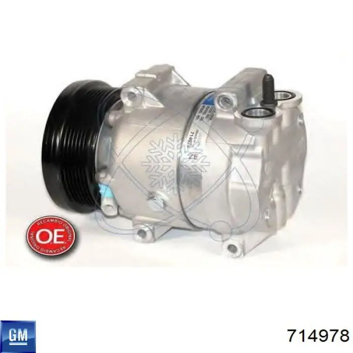 Компресор системи кондиціювання General Motors 714978 ціна, від 228.93 USD