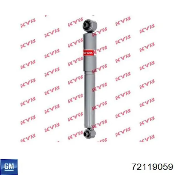 72119059 General Motors Амортизатори задні