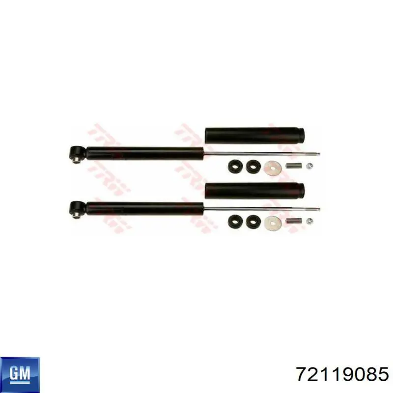 72119085 General Motors Амортизатори задні