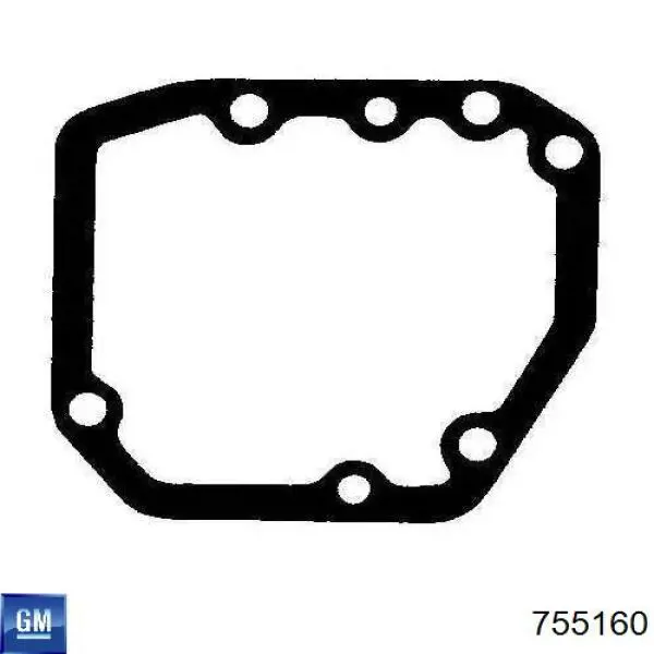 755160 General Motors Прокладка кришки коробки передач