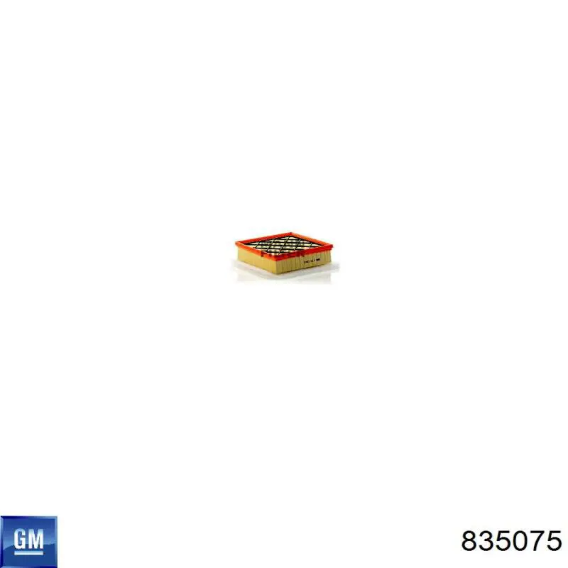 835075 General Motors Повітряний фільтр двигуна