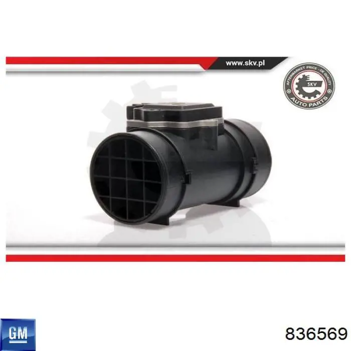 836569 General Motors Датчик витрати повітря