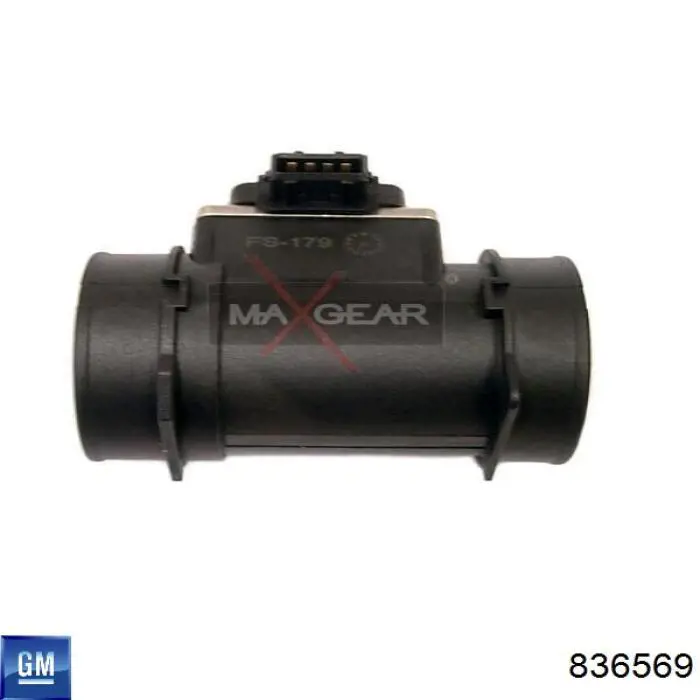Датчик масової витрати повітря General Motors 836569 ціна, від 64.80 USD