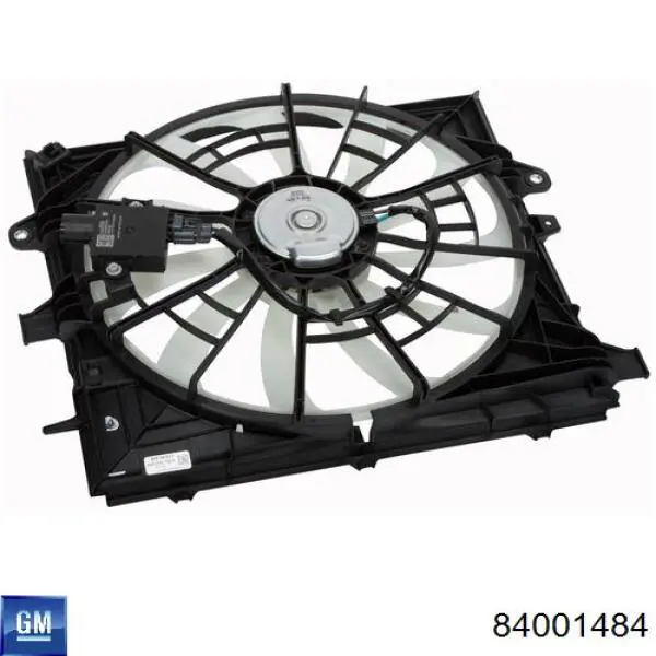 Вентилятор/крильчатка радіатора охолодження 84001484 General Motors
