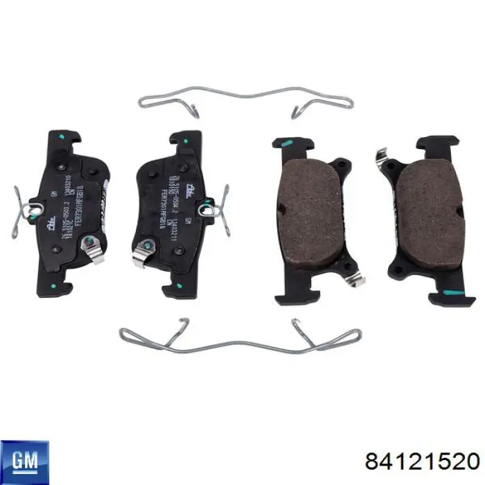 Купити 84121520 General Motors Колодки гальмівні передні, дискові