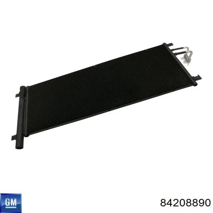 84208890 General Motors Радіатор охолодження двигуна