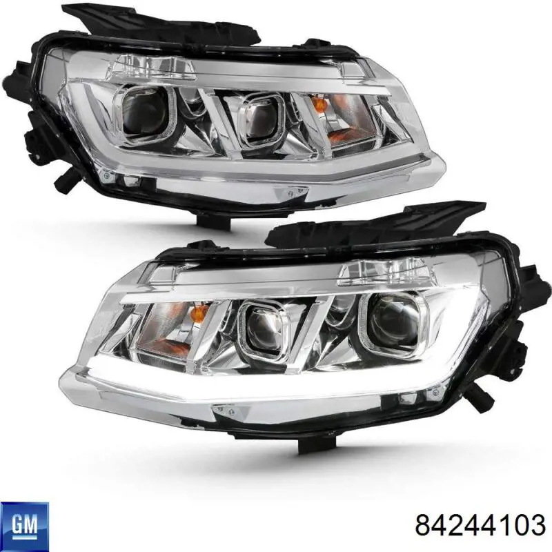 84244103 General Motors Фара дальнього світла в зборі