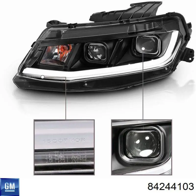 Фари General Motors 84244103 ціна, від 224.97 USD