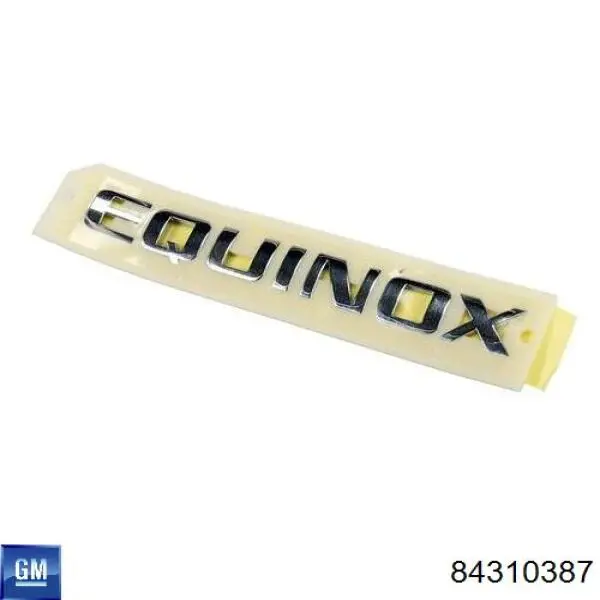  General Motors 84310387 ціна, від 25.40 USD