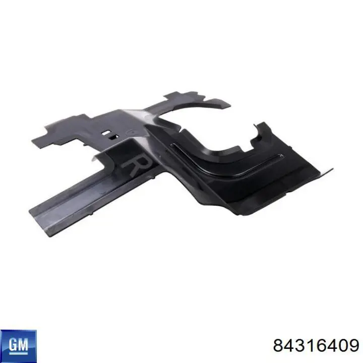 Купити 84316408 Opel Буфер бампера переднього
