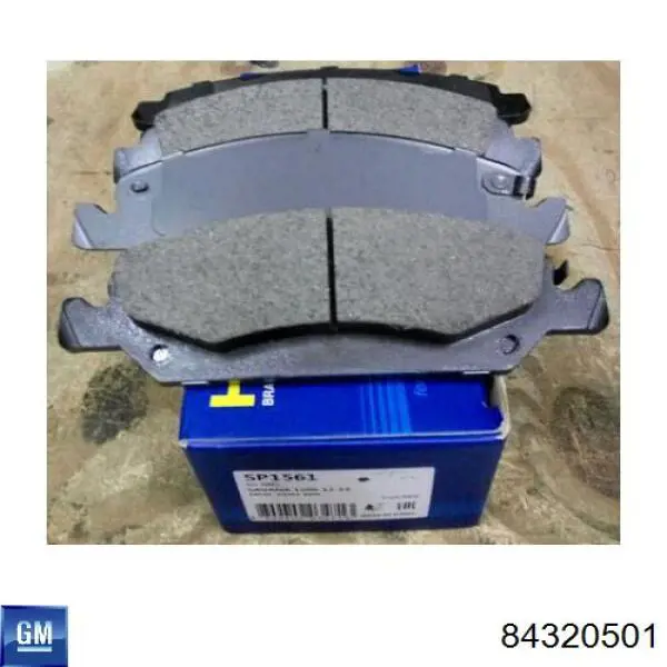 Купити 84320501 General Motors Колодки гальмівні передні, дискові