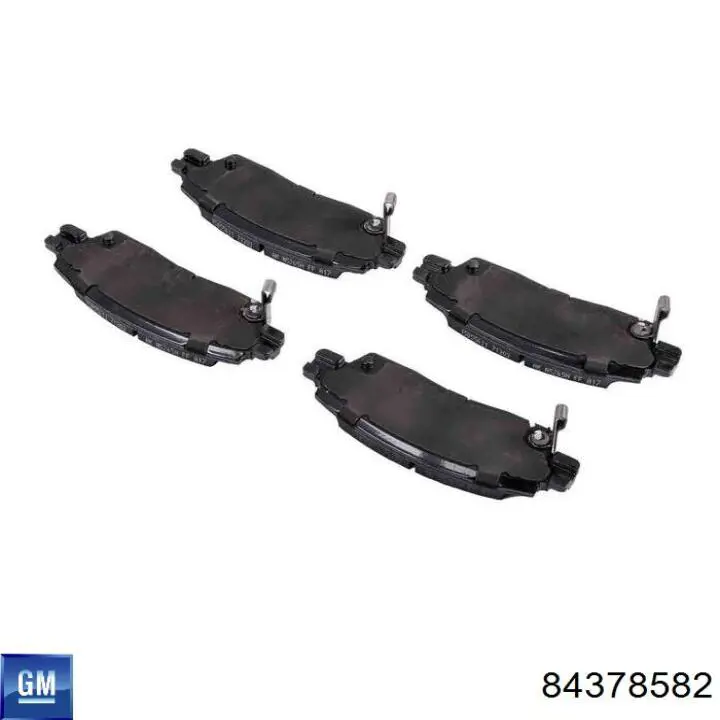 Гальмівні колодки General Motors 84378582 ціна, від 64.33 USD