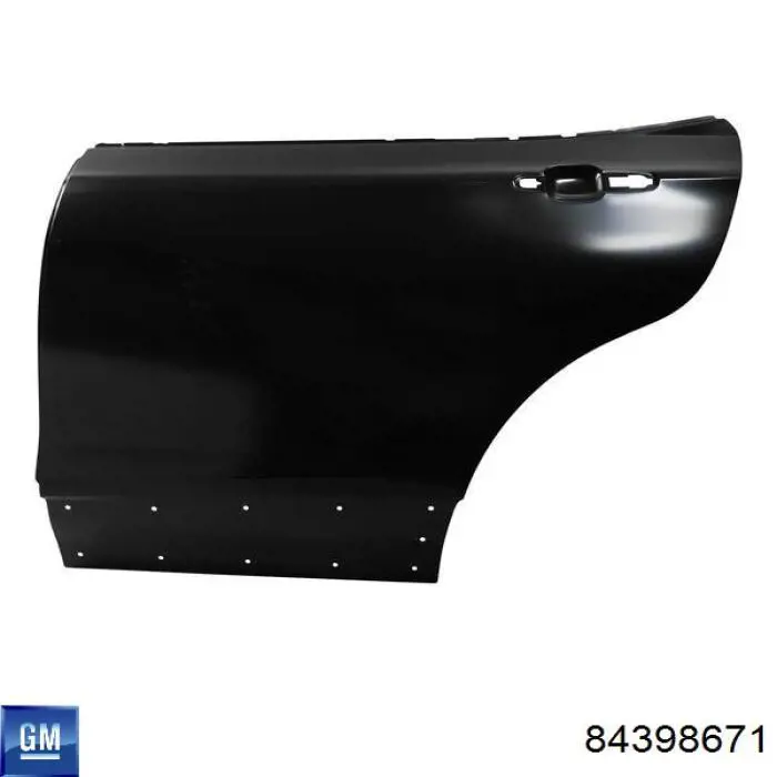 Скло передніх дверей, правою GS1728D302 XYG