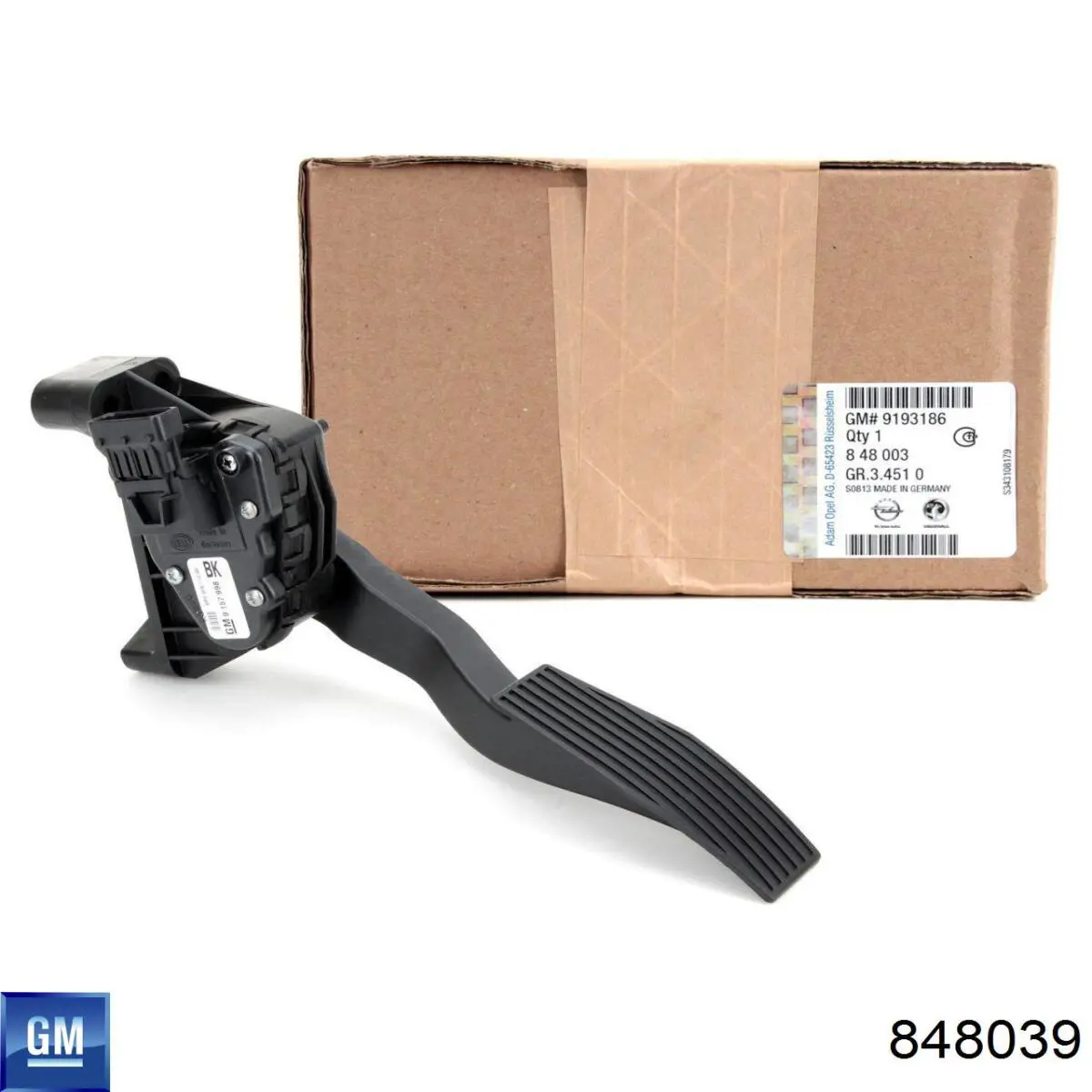 Підаль газу General Motors 848039 ціна, від 65.67 USD