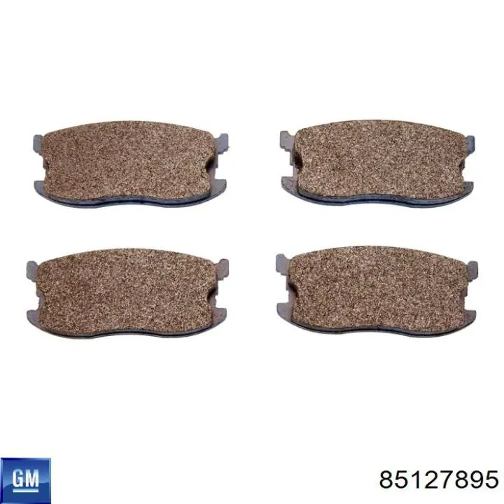 Гальмівні колодки General Motors 85127895 ціна, від 35.21 USD