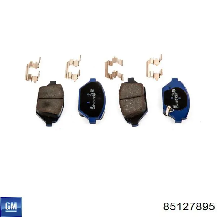 Купити 85127895 General Motors Колодки гальмівні передні, дискові
