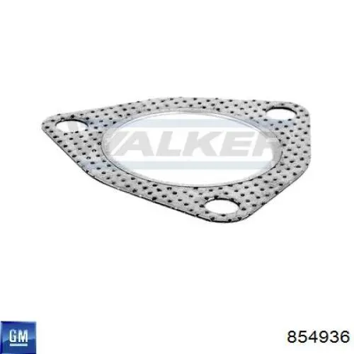 Прокладка каталітізатора (каталітичного нейтралізатора) 854936 General Motors