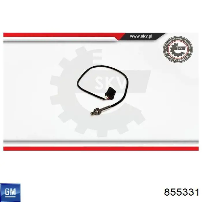 Лямбда датчик кисню General Motors 855331 ціна, від 69.26 USD