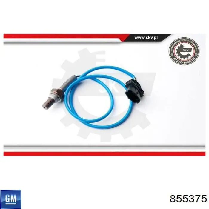 Лямбдазонд, датчик кисню до каталізатора General Motors 855375 ціна, від 40.48 USD