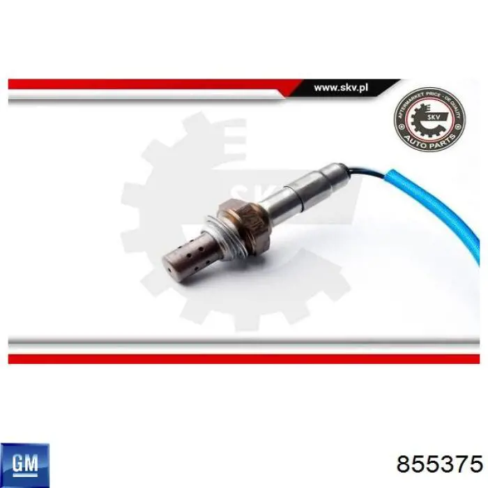 Купити 855375 General Motors Лямбдазонд, датчик кисню до каталізатора
