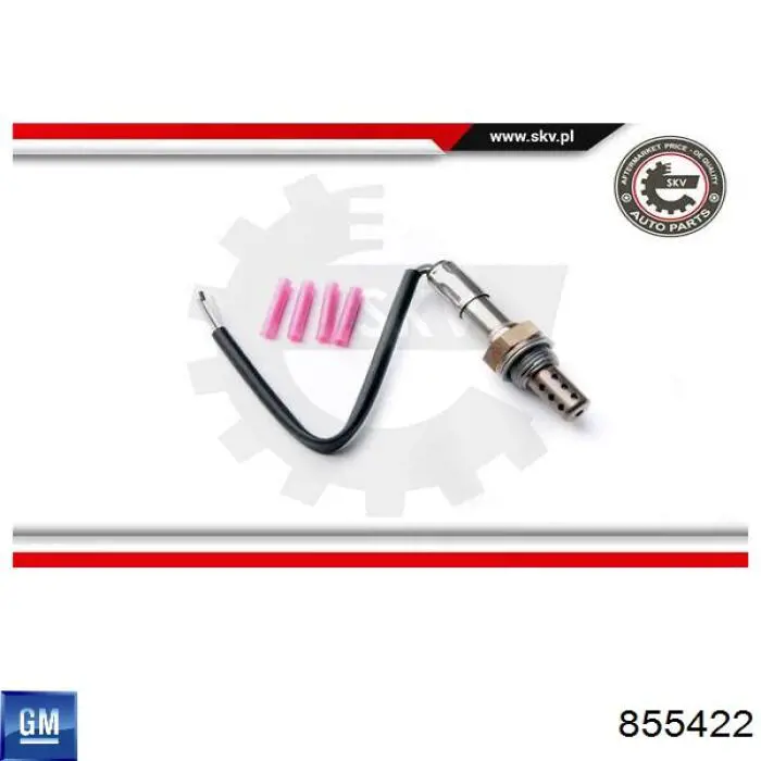 855422 General Motors Лямбдазонд, датчик кисню до каталізатора