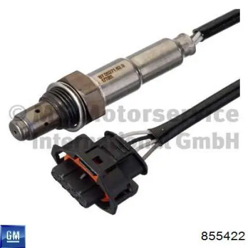 Лямбдазонд, датчик кисню до каталізатора General Motors 855422 ціна, від 44.43 USD
