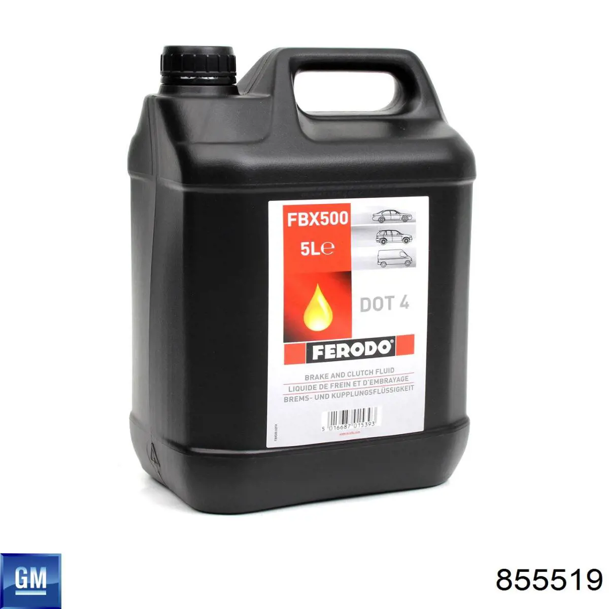 855519 General Motors Лямбда зонд після каталізатора