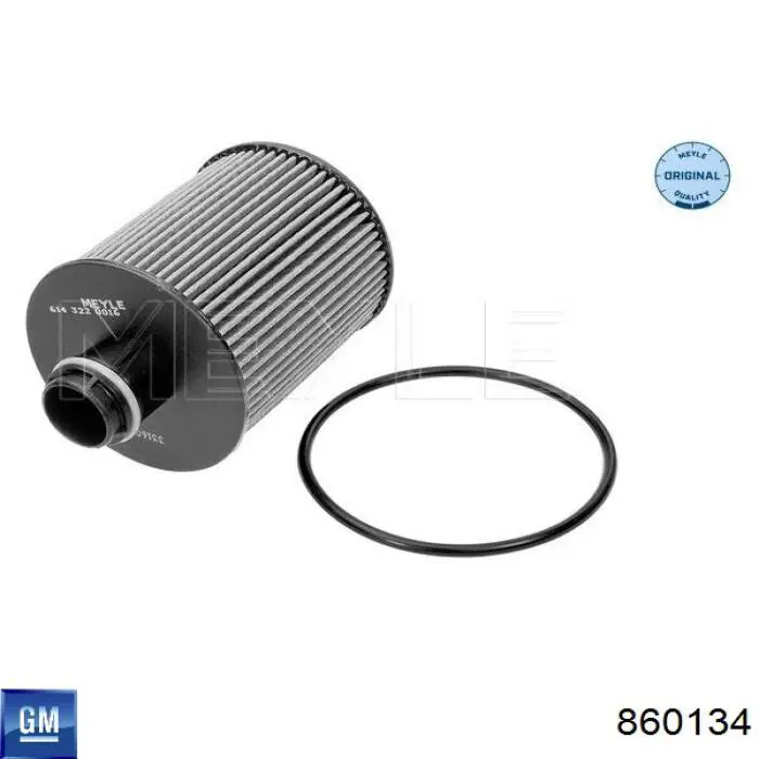 Масляний фільтр двигуна General Motors 860134