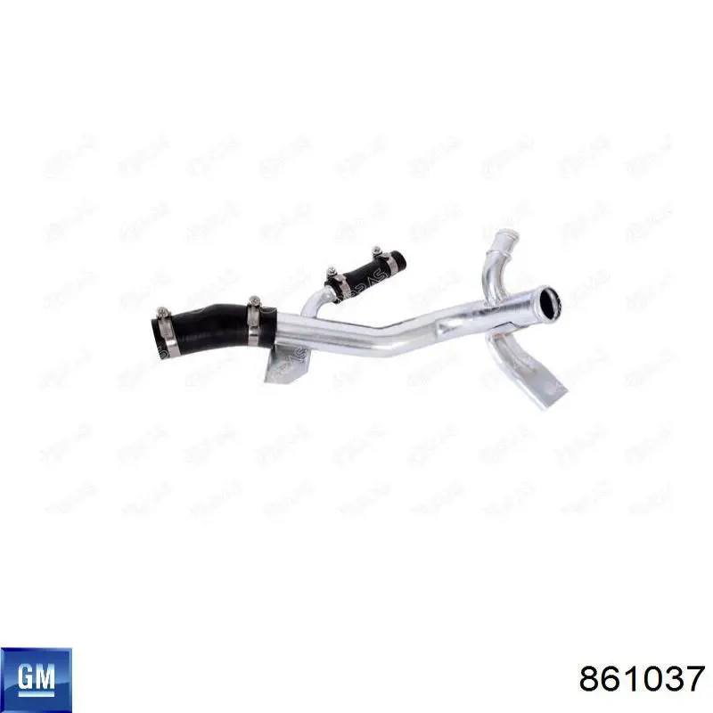 Шланг/патрубок рідинного охолодження турбіни Opel 13476927