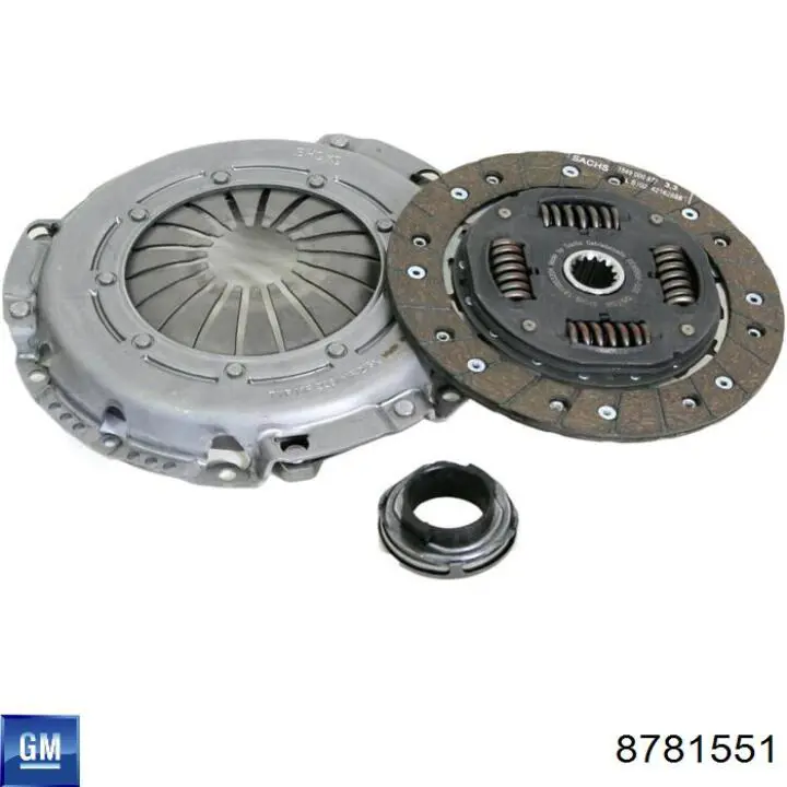 Зчеплення 8781551 General Motors