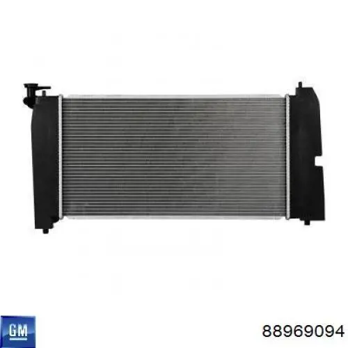 88969094 General Motors Радіатор охолодження двигуна