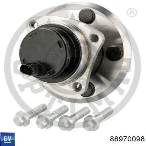 Маточини задніх коліс General Motors 88970098 ціна, від 54.75 USD