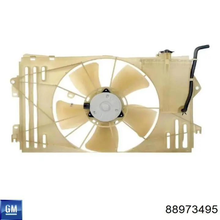 Дифузор вентилятора General Motors 88973495 ціна, від  