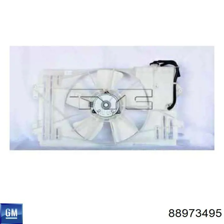 Купити 88973495 General Motors Облицювання рамки радіатора