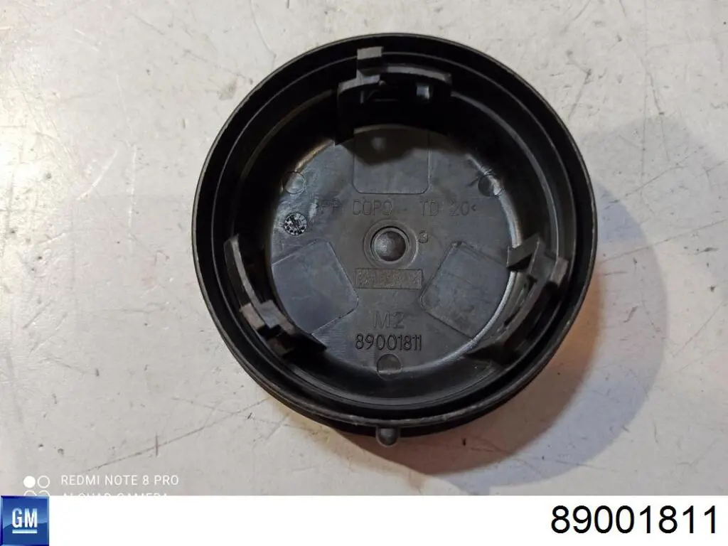 Кришка фари, задня 89001811 General Motors