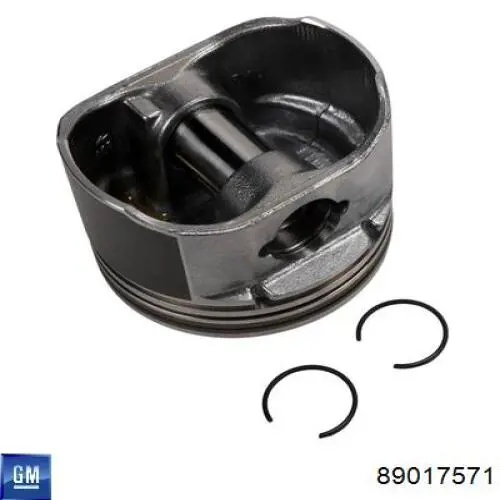 Купити 89017571 General Motors Вкладиші колінвала, корінні, комплект, стандарт (STD)