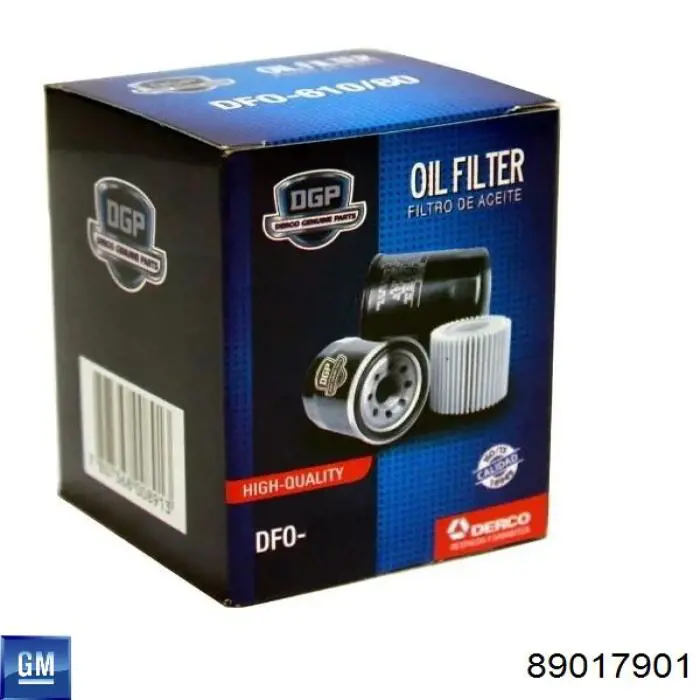 Купити 89017901 General Motors Фільтр очищення масла відцентровий