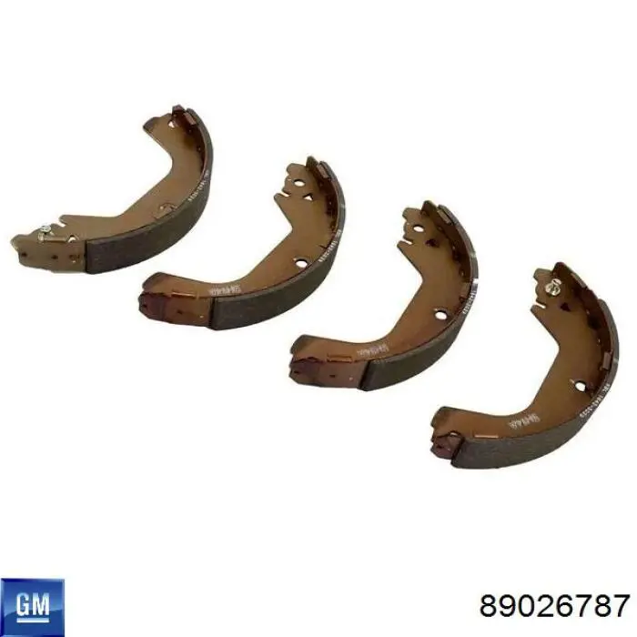 Колодки ручника 89026787 General Motors