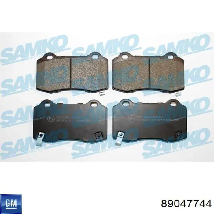 Задні гальмівні колодки General Motors 89047744 ціна, від 36.42 USD