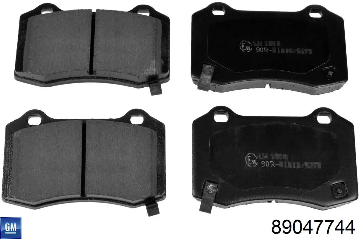 89047744 General Motors Колодки гальмівні задні, дискові