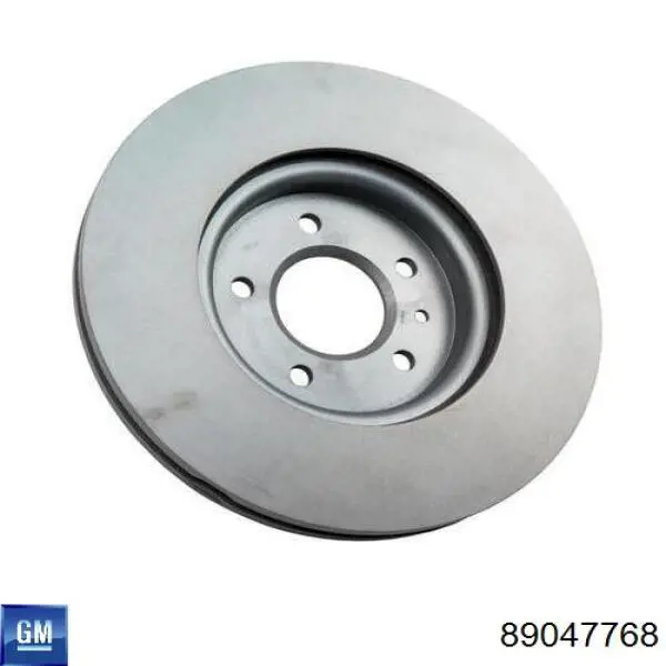 Диск переднього гальма General Motors 89047768 ціна, від  
