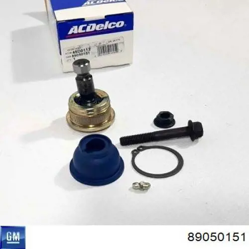 Кульова опора, верхня General Motors 89050151 ціна, від 12.84 USD