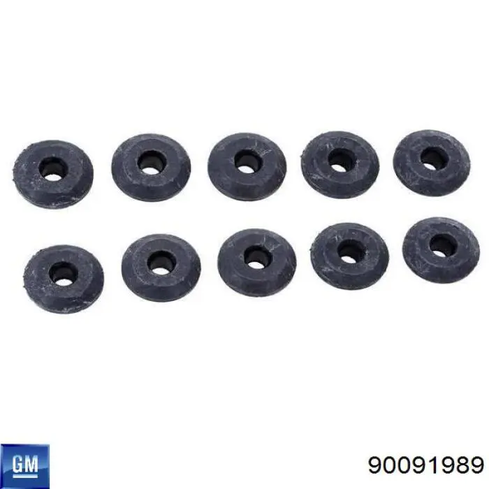 Подушка радіатора охолодження, нижня General Motors 90091989 ціна, від 2.07 USD