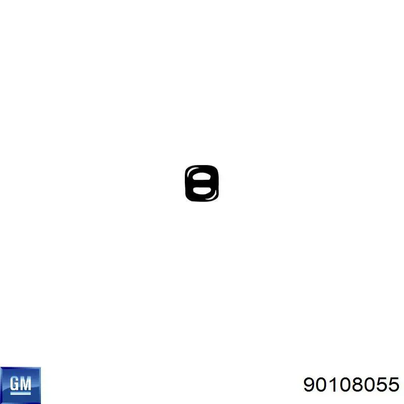 Подушка глушника 90108055 Opel