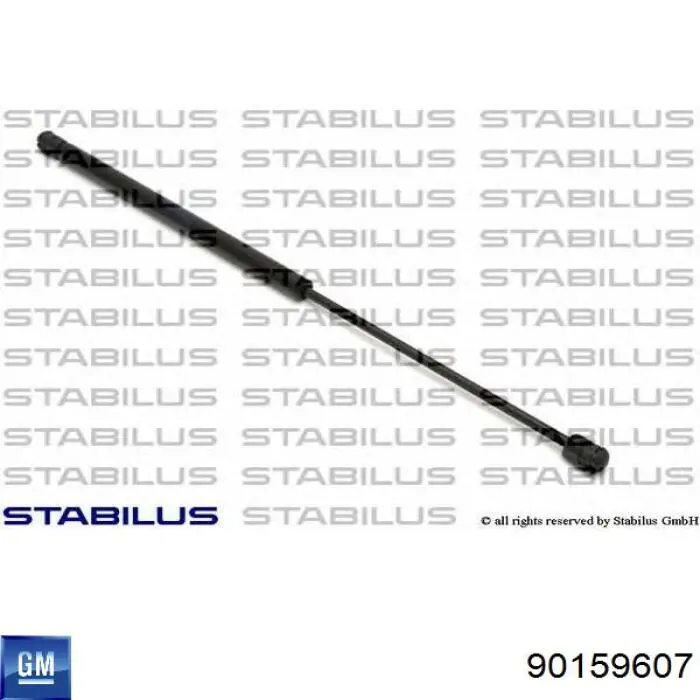 Купити 90159607 General Motors Амортизатор двері багажника