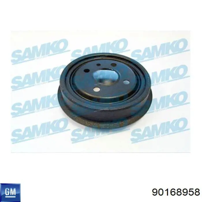 Барабан гальмівний задній 90168958 General Motors