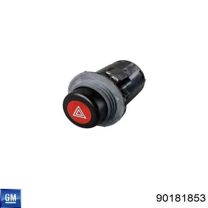 Кнопка включення аварійної сигналізації General Motors 90181853 ціна, від 3.37 USD