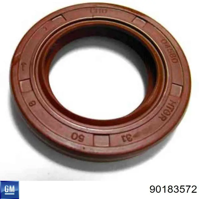 Сальник коленвала двигуна, передній KOS 90183572 ціна, від 4.81 USD