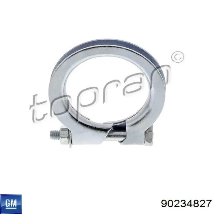 90234827 General Motors З'єднувальні елементи передні, система випуску