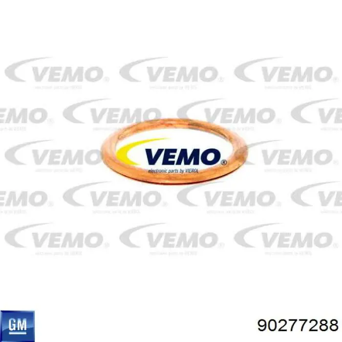 Датчик включення вентилятора 90277288 General Motors